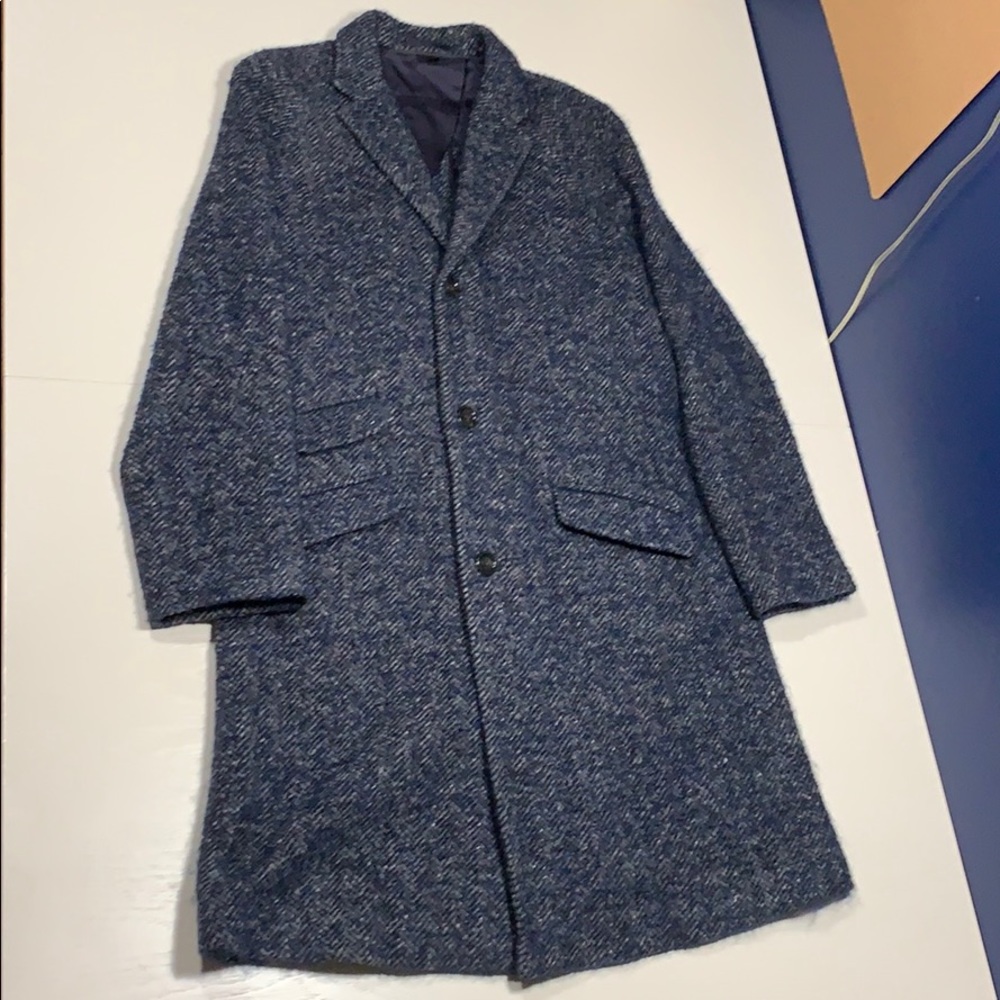 Mens J.crew oversized topcoat size 40R.